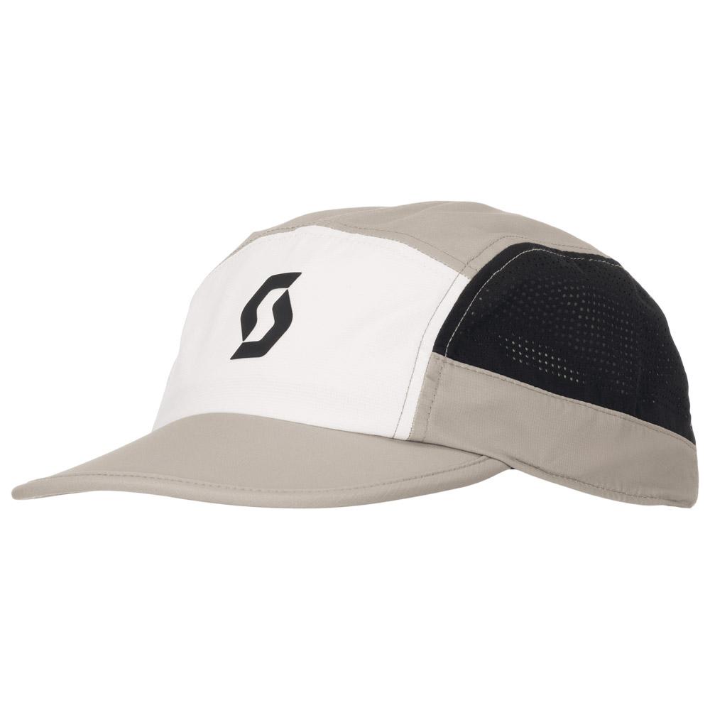 Scott - Endurance Tech 5-Panel Cap Toast Beige Cotton White - Cap