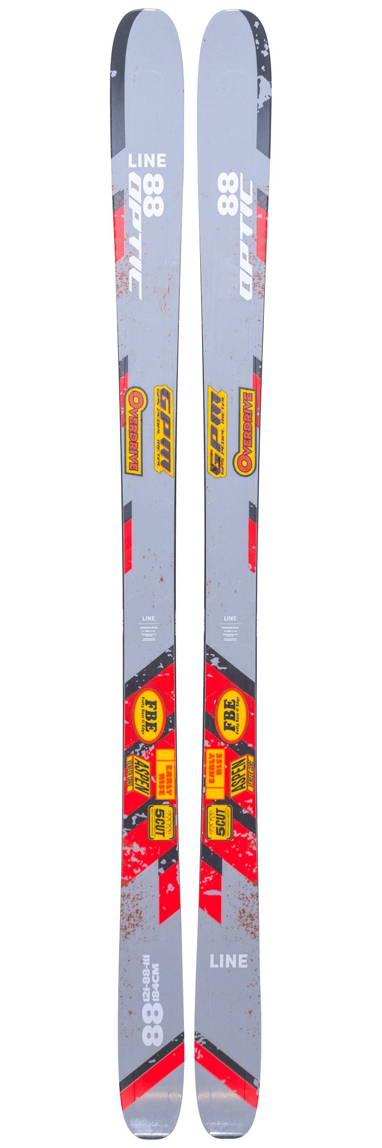 Line - Optic 88 - 177 - Ski - Größe 177 - Grau - Glisshop.de