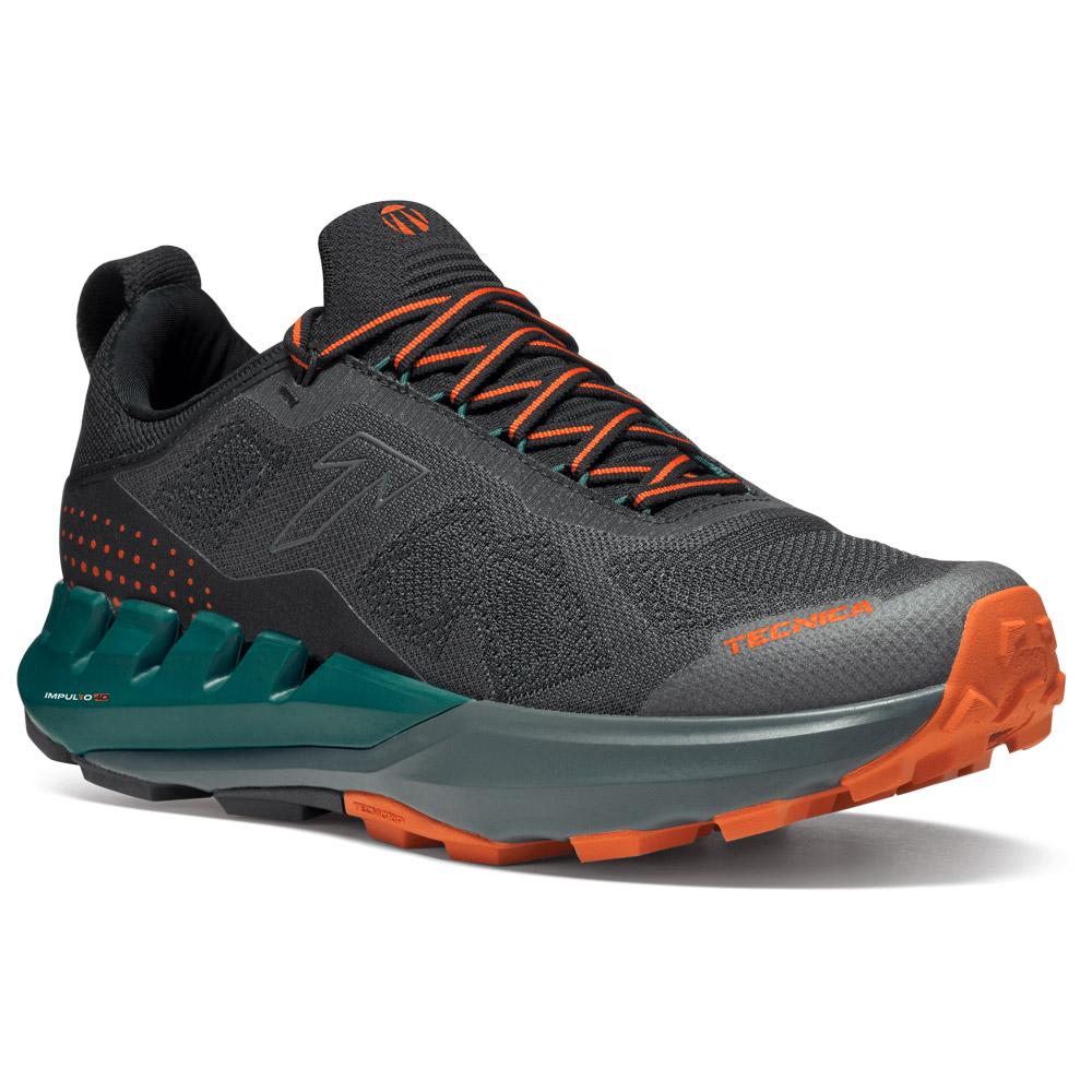 Tecnica - Pyrox Xplore Ms Black Burnt Orange - 11 - Trail shoes