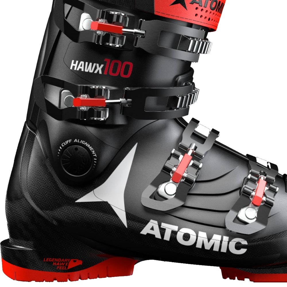 pijpleiding Permanent Franje Skischoenen Atomic Hawx 2.0 100 Black Red - Winter 2020 | Glisshop