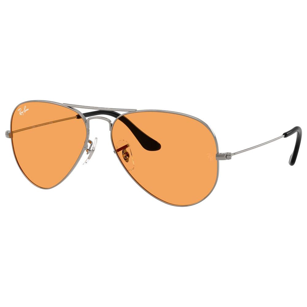 Ray Ban - RB3025 Aviator Summer Capsule Polished Gunmetal Orange - 58 - Sonnenbrille