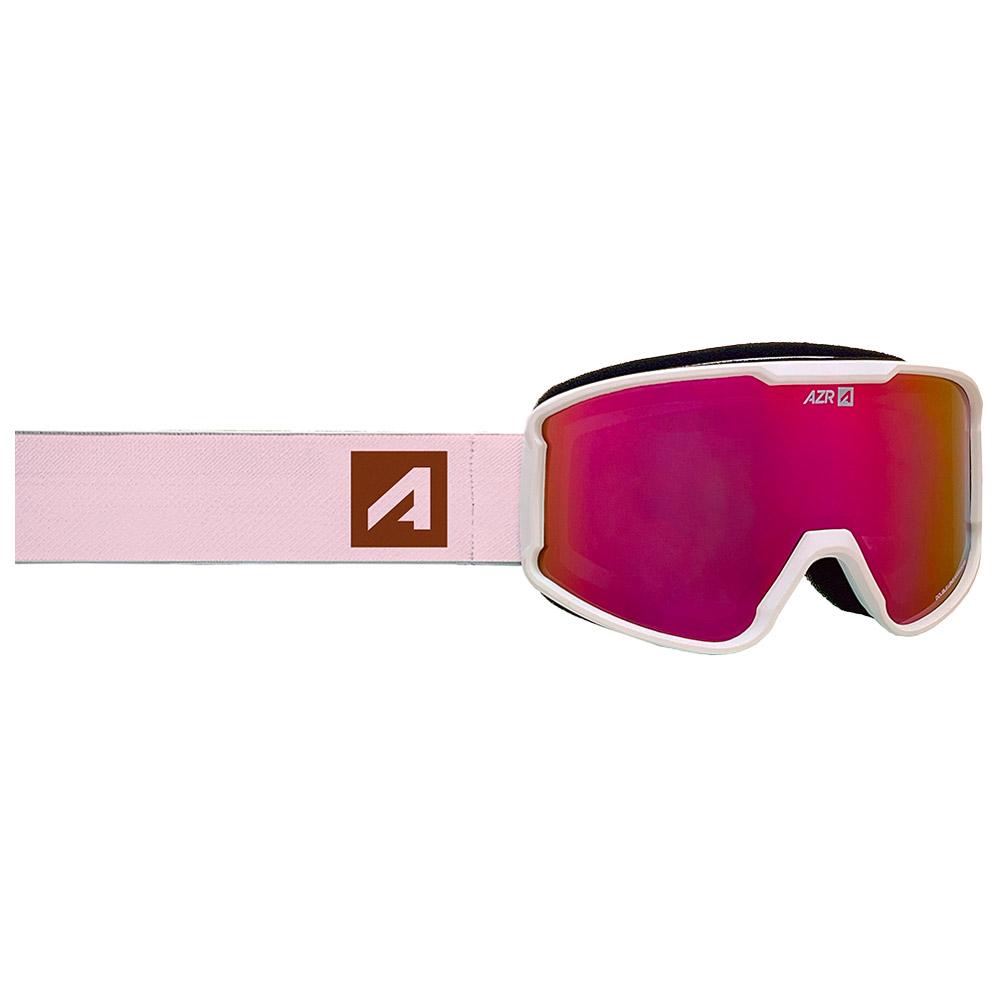 AZR - Track Blanc Verni Rose Multicouche - Goggles
