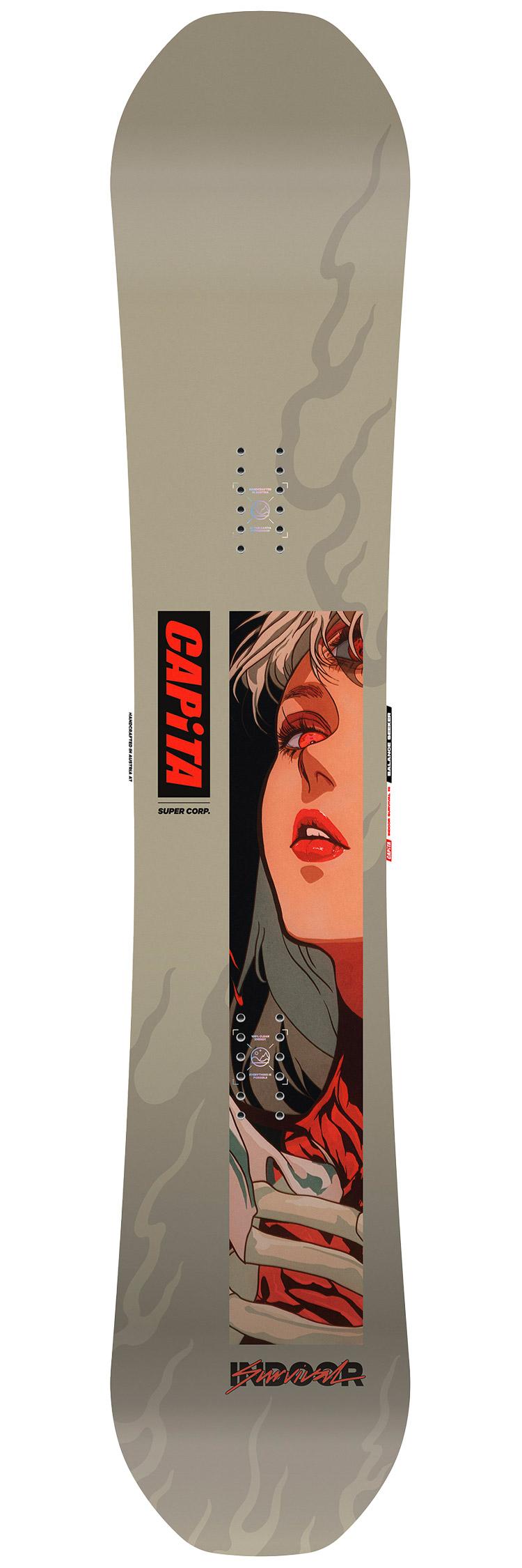 Capita - Pack Snowboard Indoor Survival - 158W + King - Snowboard