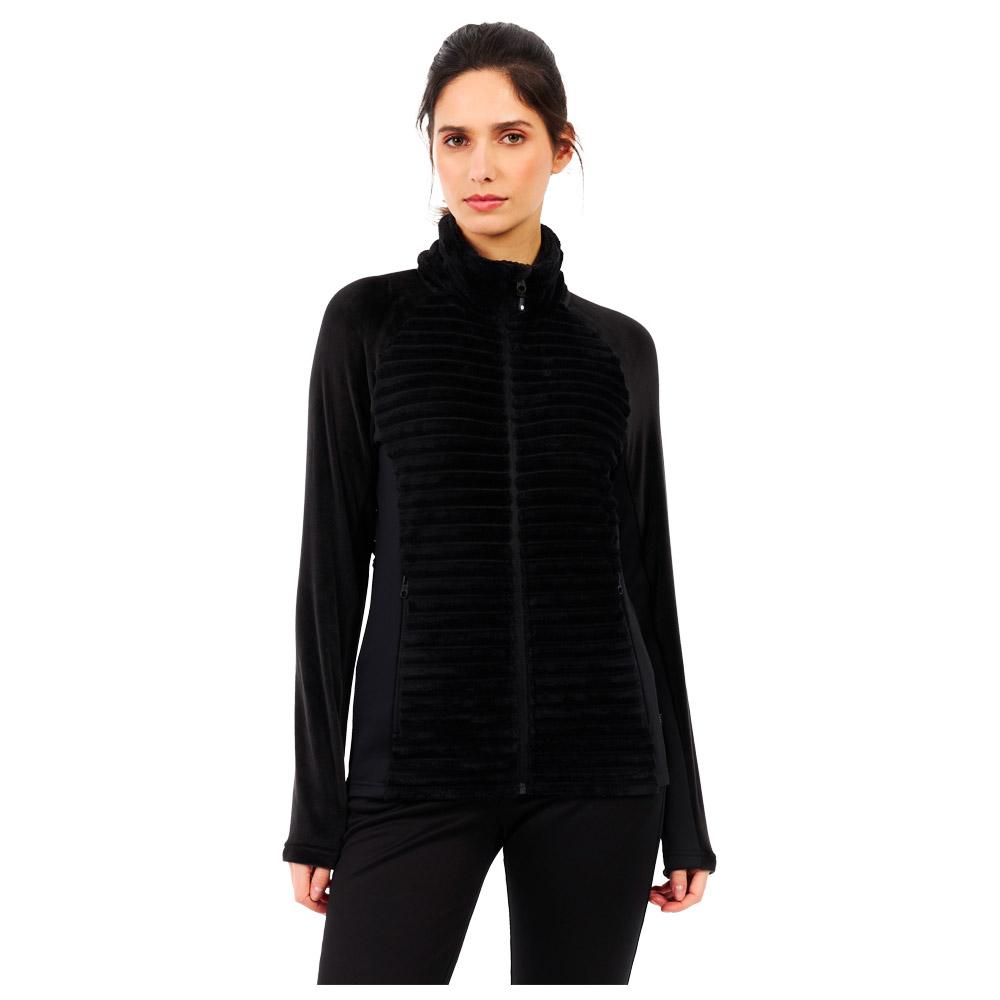 Protest - Prtdelay Outdoor Full Zip Top True Black - L - Fleece