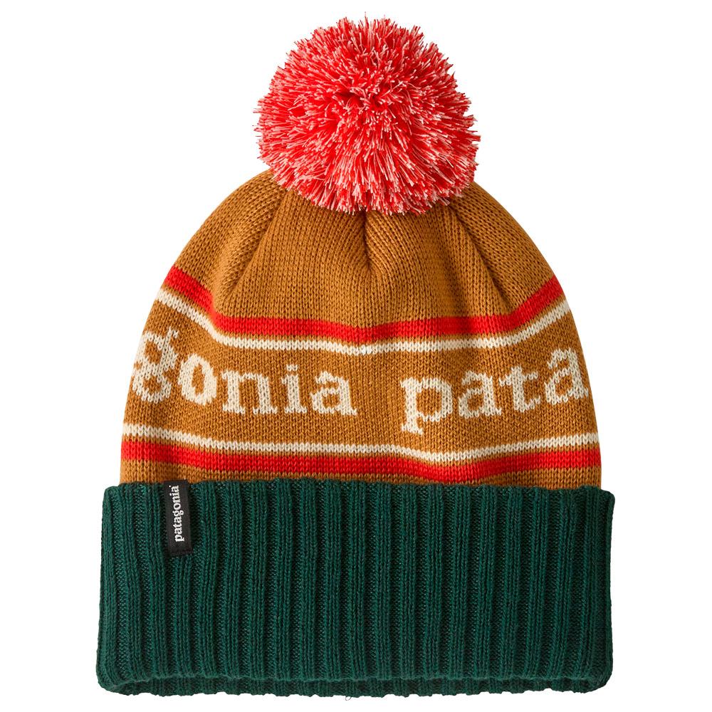 Patagonia - Kid's Powder Town Beanie Park Stripe Talon Gold - Beanies