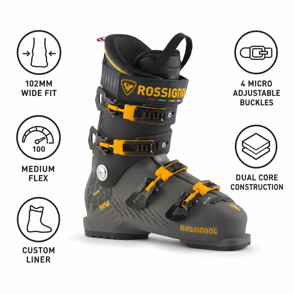 Rossignol Ski boots Alltrack Pro 100 Mv Black - Winter 2025 | Glisshop