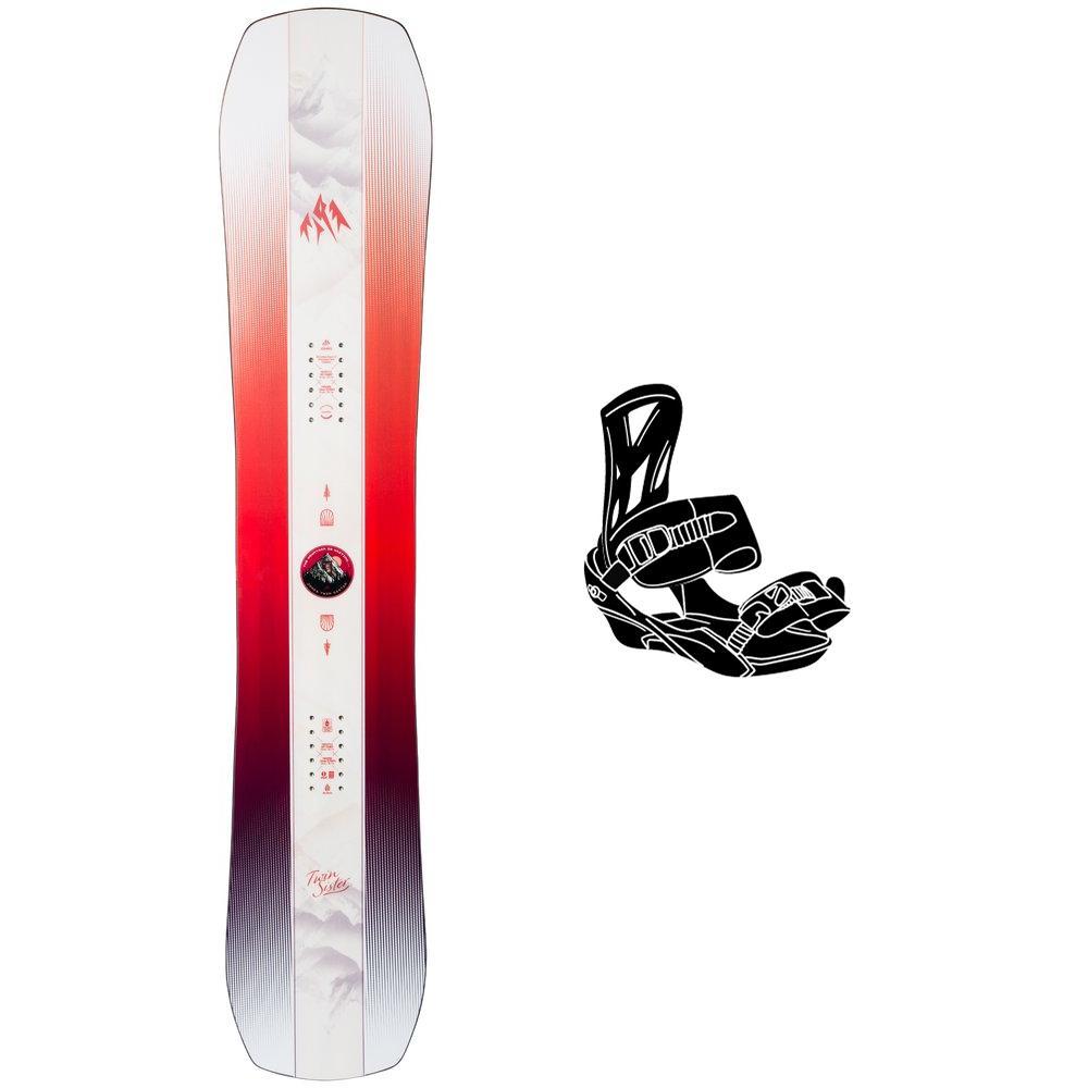 Jones - Pack Snowboard Women's Twin Sister - 146 + Queen - Snowboard