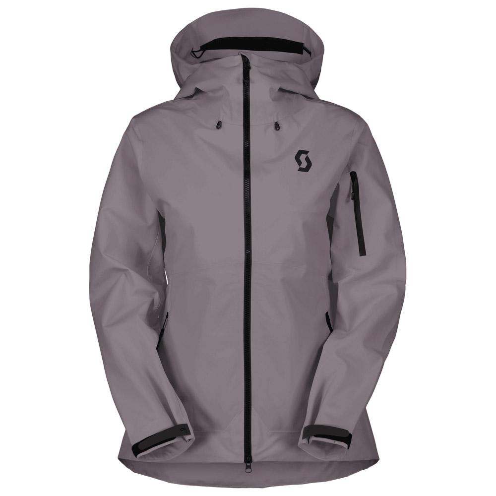 Scott - Jacket W's Explorair 3 Layer Evening Grey - L - Technische Jacke - Größe L - Grau - Damen - Glisshop.de