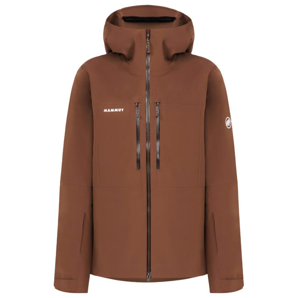Mammut - Stoney Hs Hooded Jacket Men Soil - S - Ski Jacket