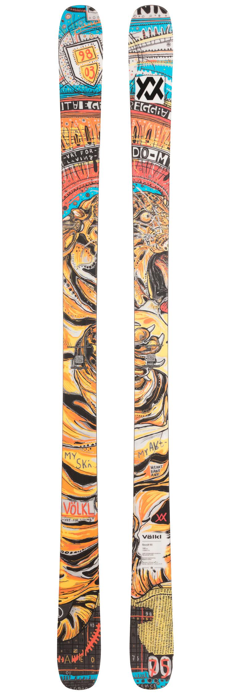 Volkl - Ski-Set Revolt 90 + Bdg - Ski