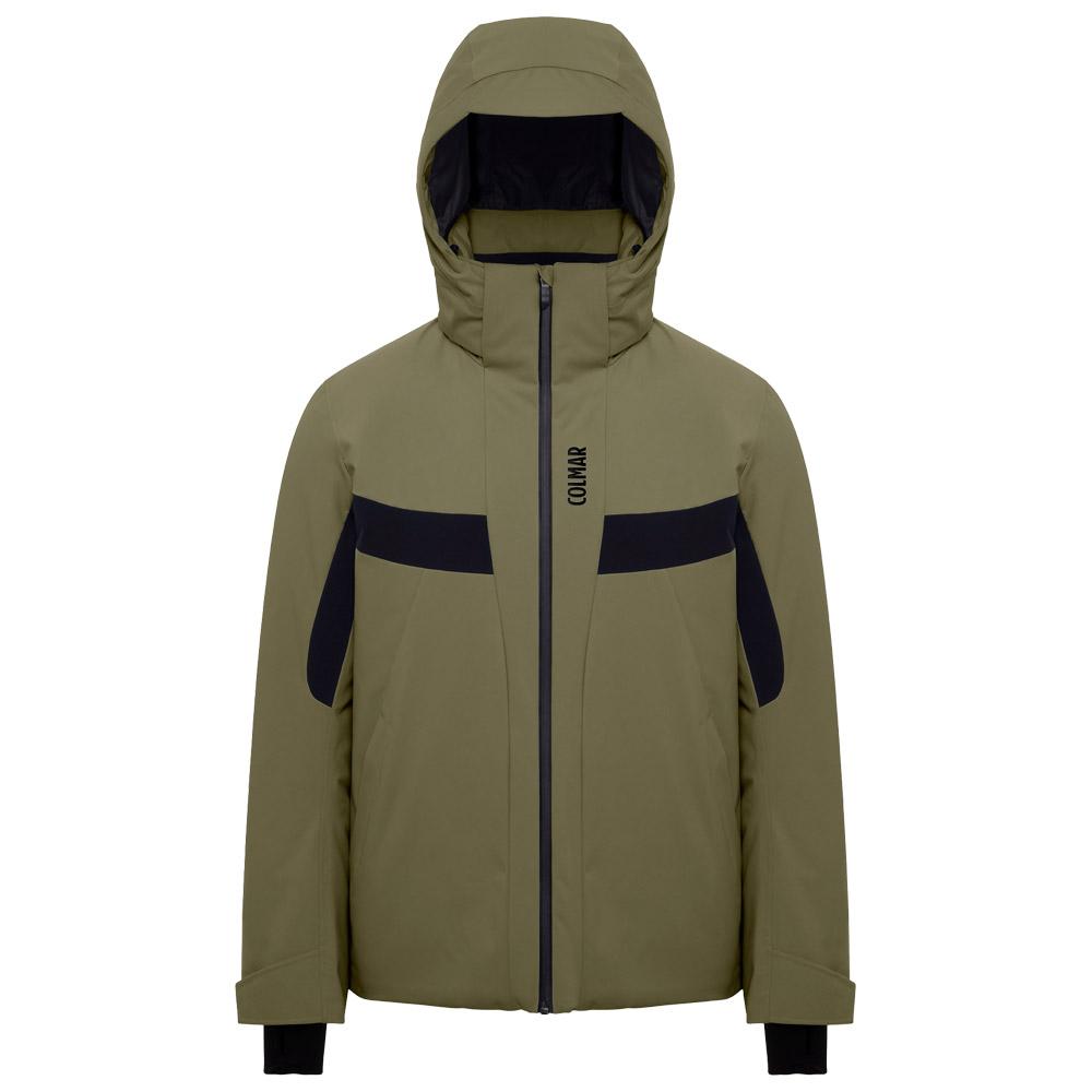 Colmar - Traditional Striped Padded Jacket Woodland Black - 50 - Ski Jacket
