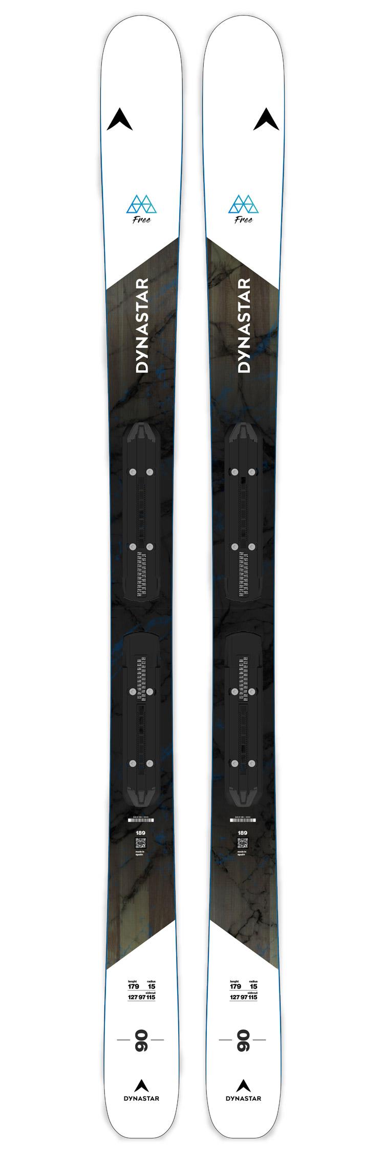Dynastar - Pack Ski M-Free 90 Xpress - 167 + Xpress 11 Gw B93 Black - Ski