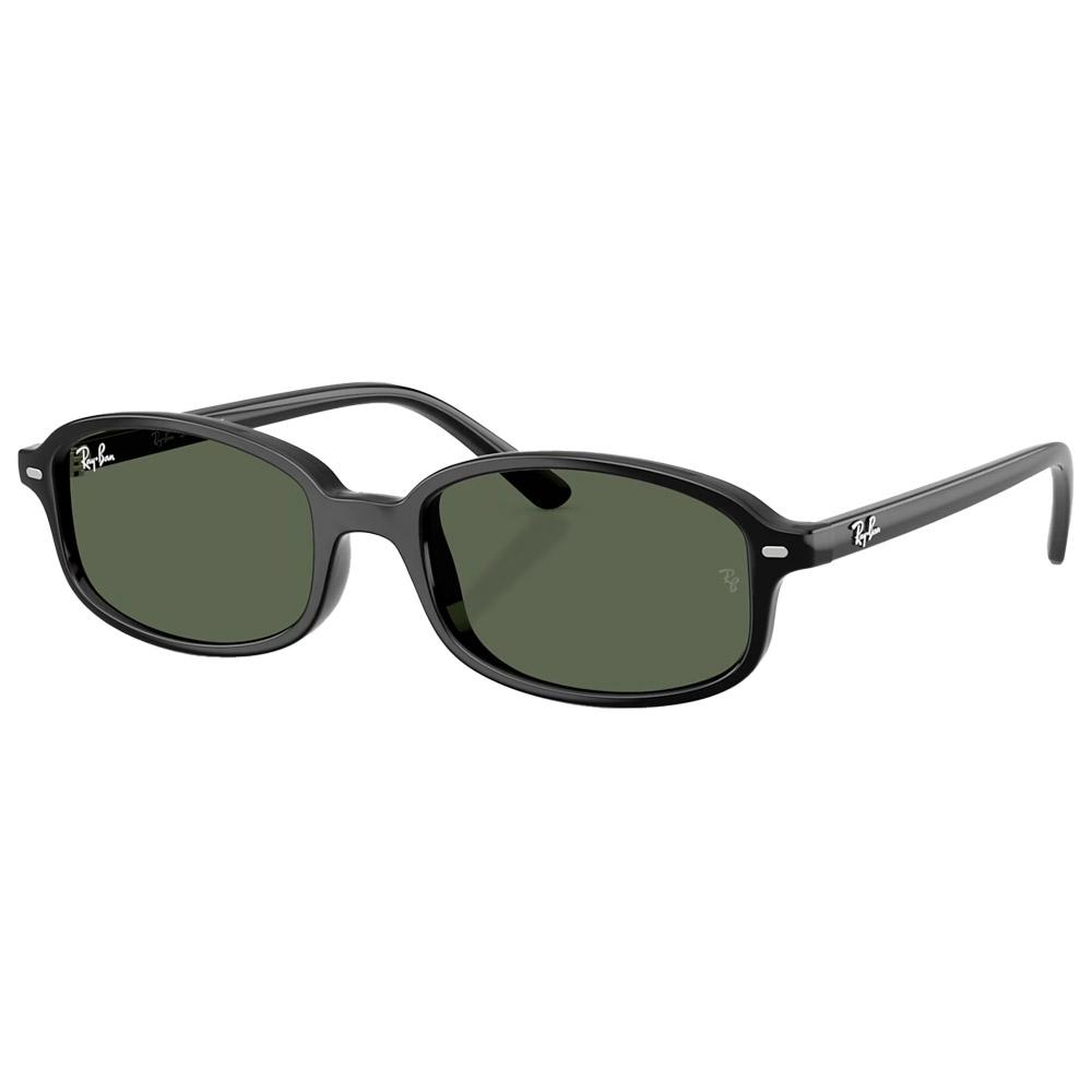 Ray Ban - Rb9132S Kids Polished Black Dark Green - Sonnenbrille - Schwarz - Glisshop.de