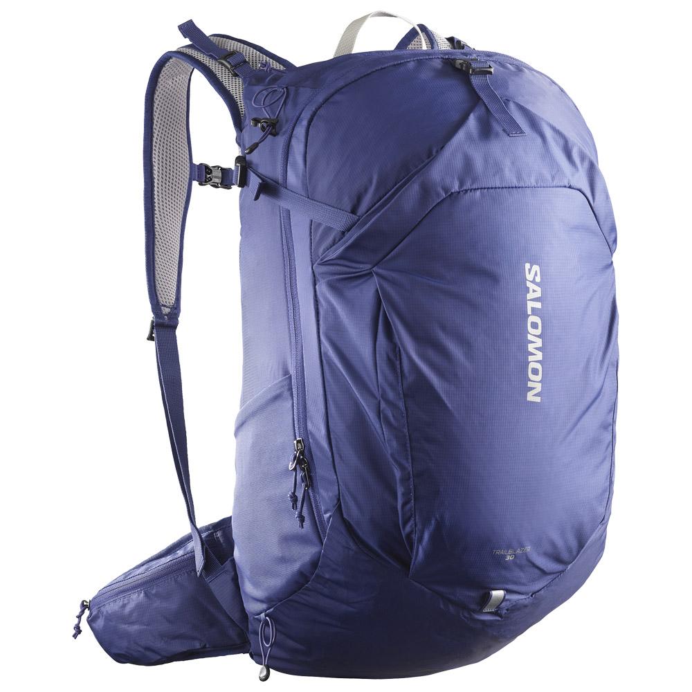 Salomon - Trailblazer 30 Mazarine Blue Ghost Gray - Rucksack - Blau - Glisshop.de