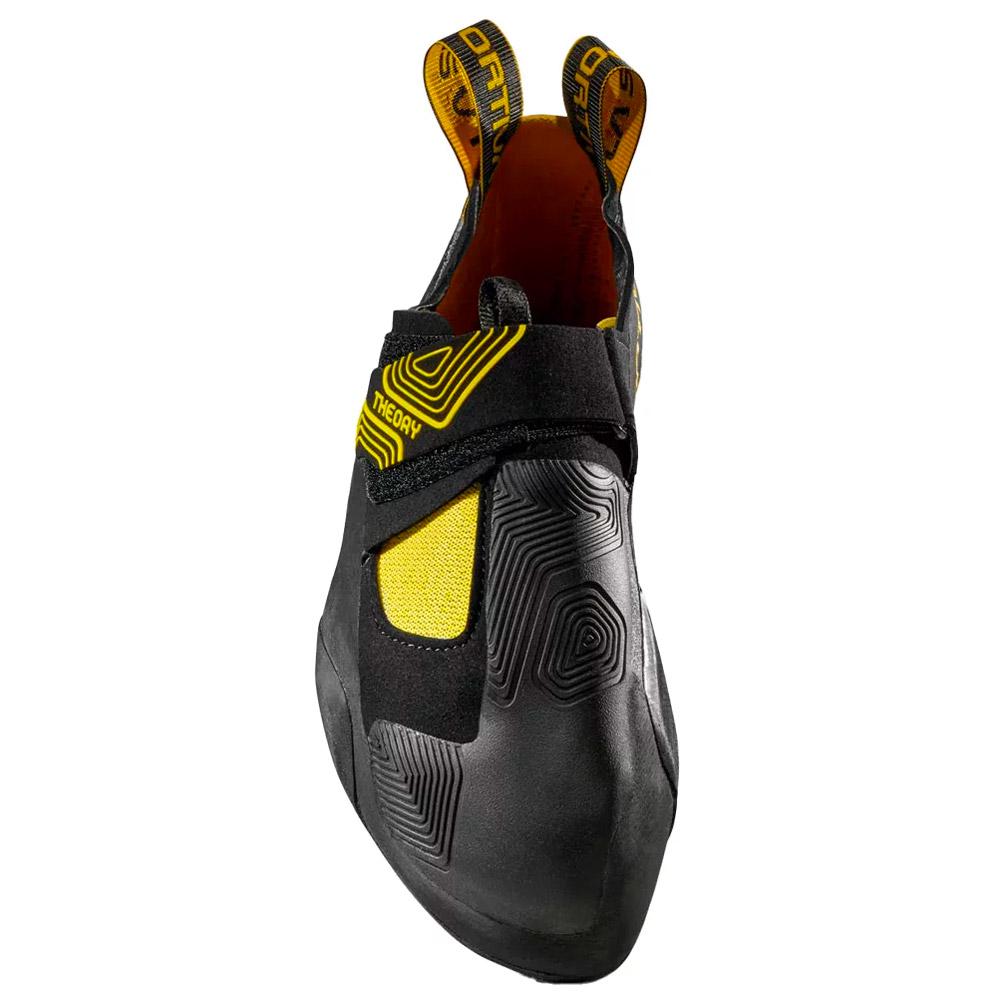 La Sportiva Climbing shoes Theory Black Yellow Summer 2024 Glisshop