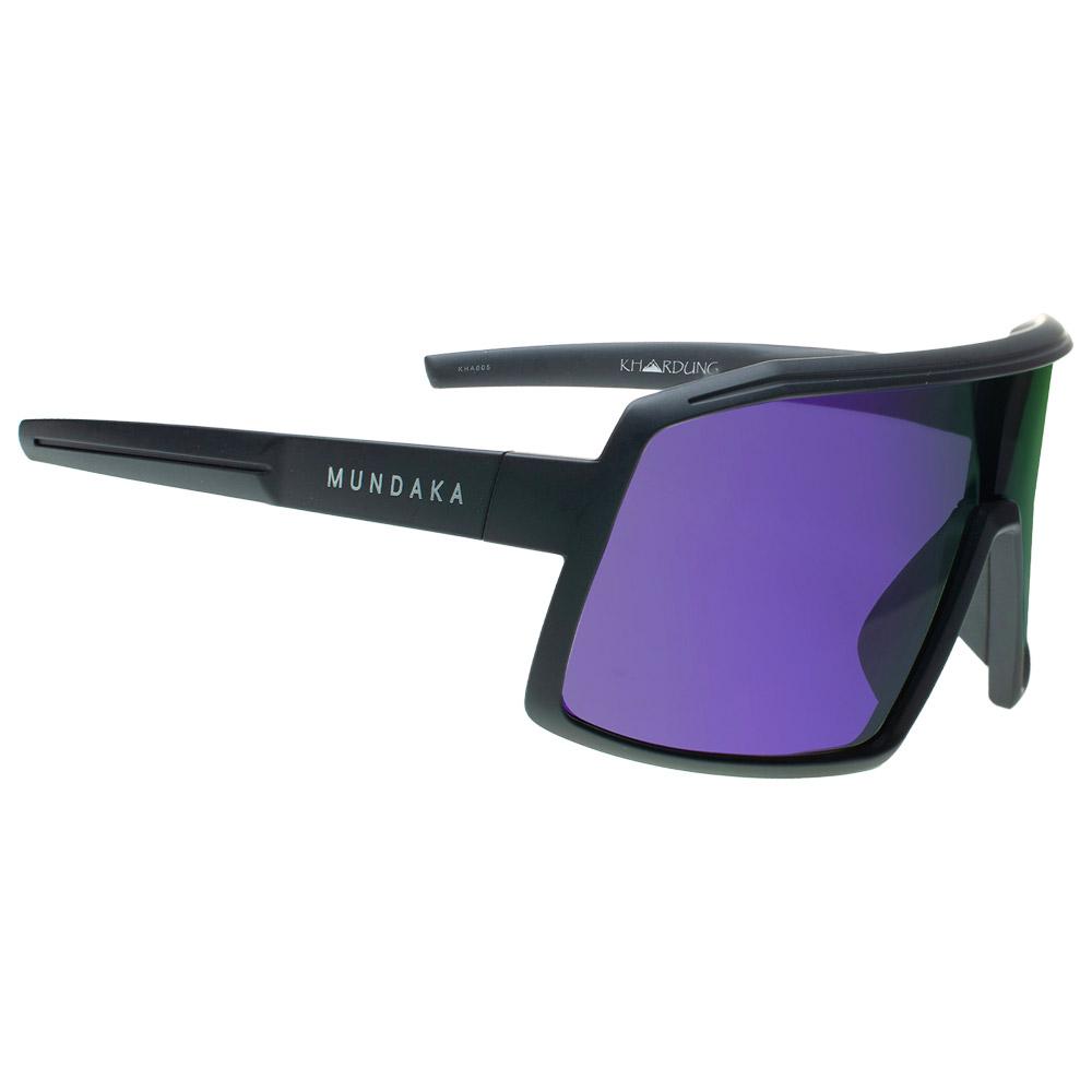 Mundaka Optic - Khardung Mat Black Smoke Cx Full Purple Revo - Sunglasses
