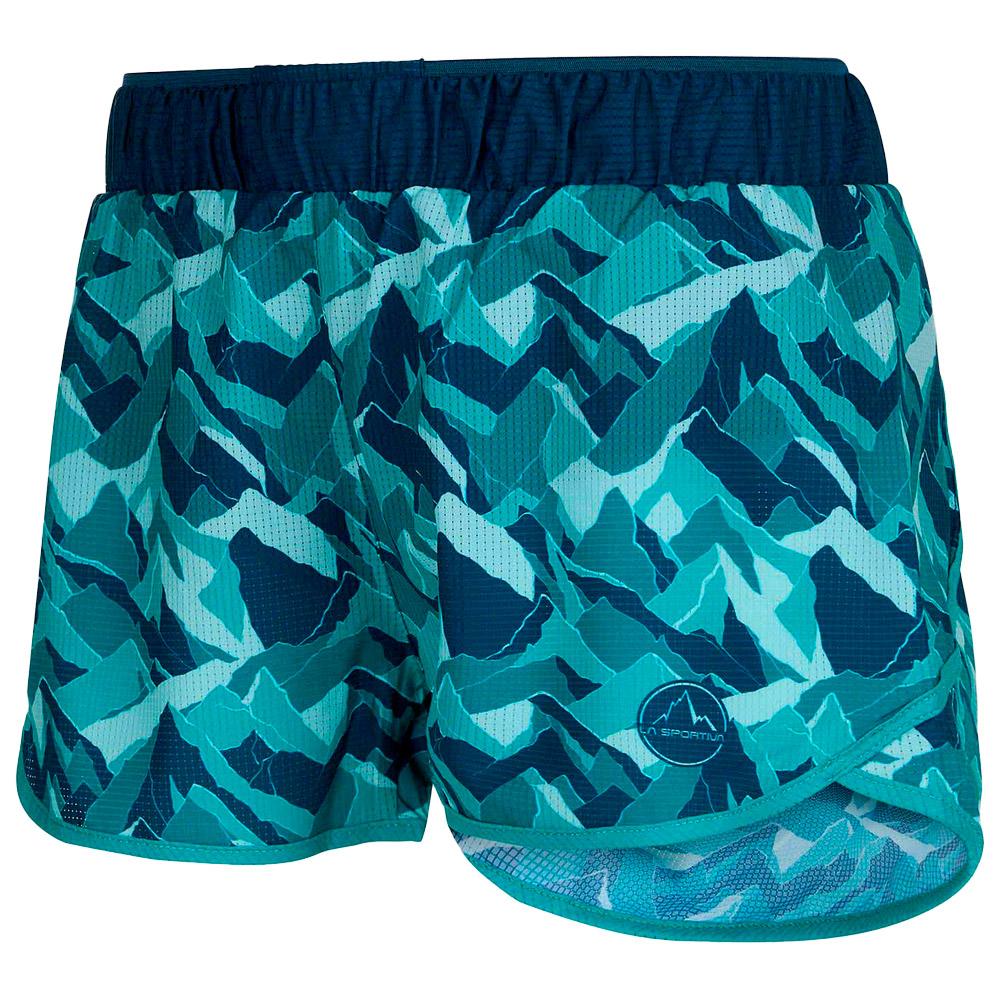 La Sportiva - Timing Short W Storm Blue Lagoon - XS - Trail shorts