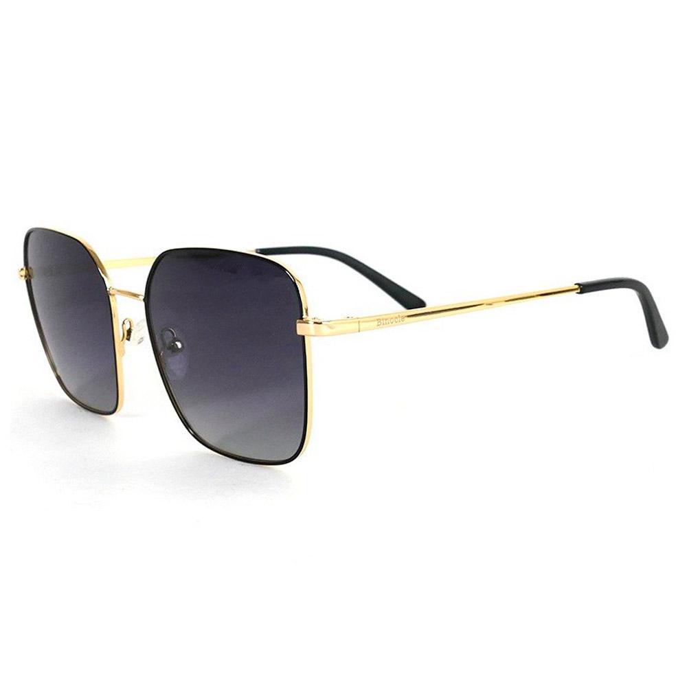 Binocle Eyewear Sunglasses Athena Gold Black Gradient Grey