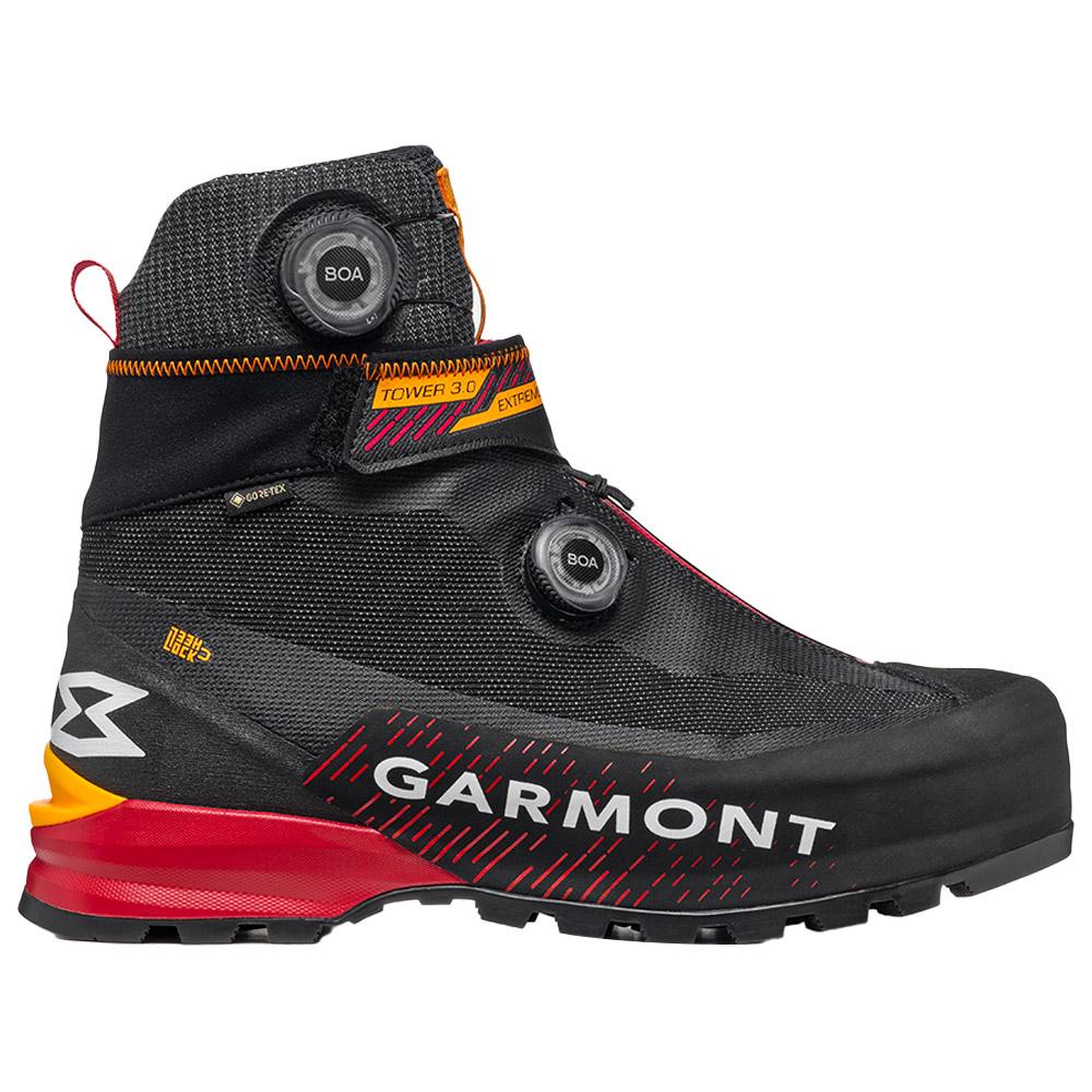 Garmont - Tower 3.0 Extreme Gore-Tex Black Garmont Red - 9 - Mountaineering boots
