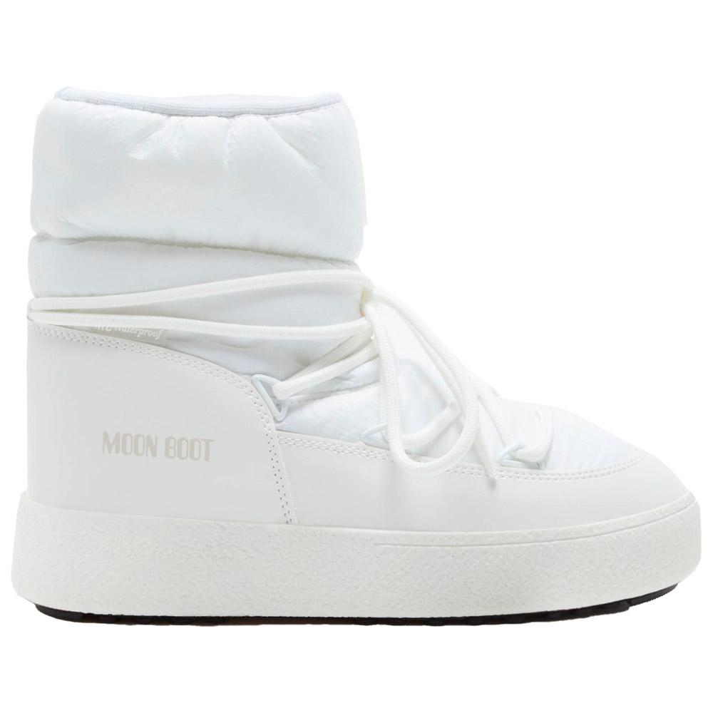 Moon Boot - Ltrack Low Nylon Wp W White - 40 - Snow boots