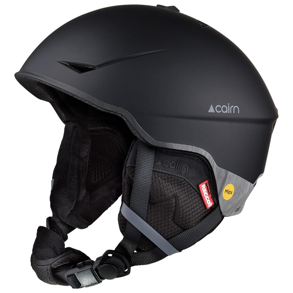 Cairn - Rise Mips Mat Black Lava - S - Helmet