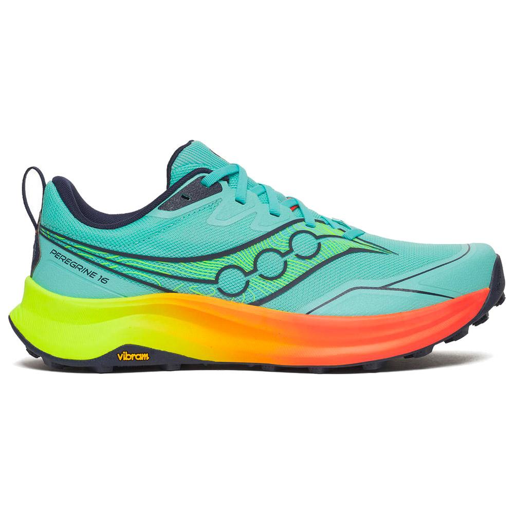 Saucony - Peregrine 16 Splash Citron - 8.5 - Trail shoes