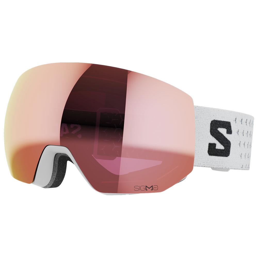 【新品】SALOMON RADIUM PRO ゴーグル ホワイト Salomon Goggles Radium Pro White Sigma Silver Pink - Winter
