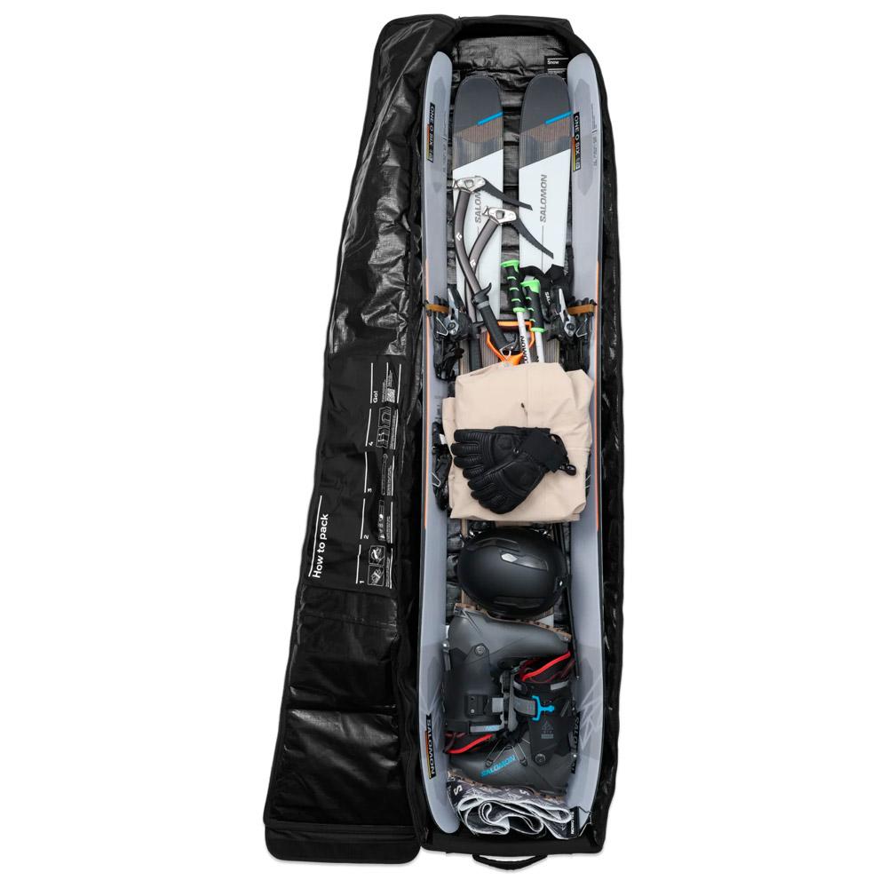 Skisäcke Db Snow Roller Pro 127L Black Out - Winter 2026 | Glisshop