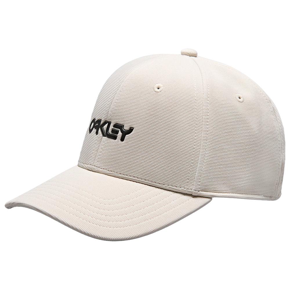 Oakley - 6 Panel Stretch Metallic Hat Mist Black - S-M - Cap