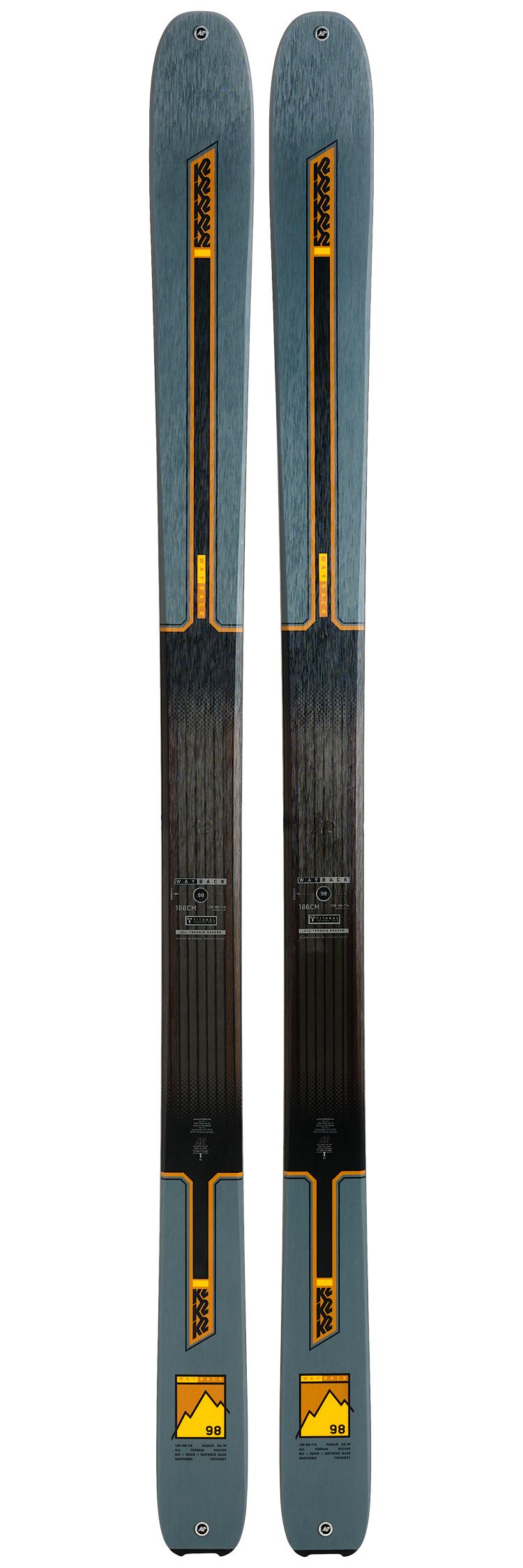 K2 - Wayback 98 - 172 - Touring skis
