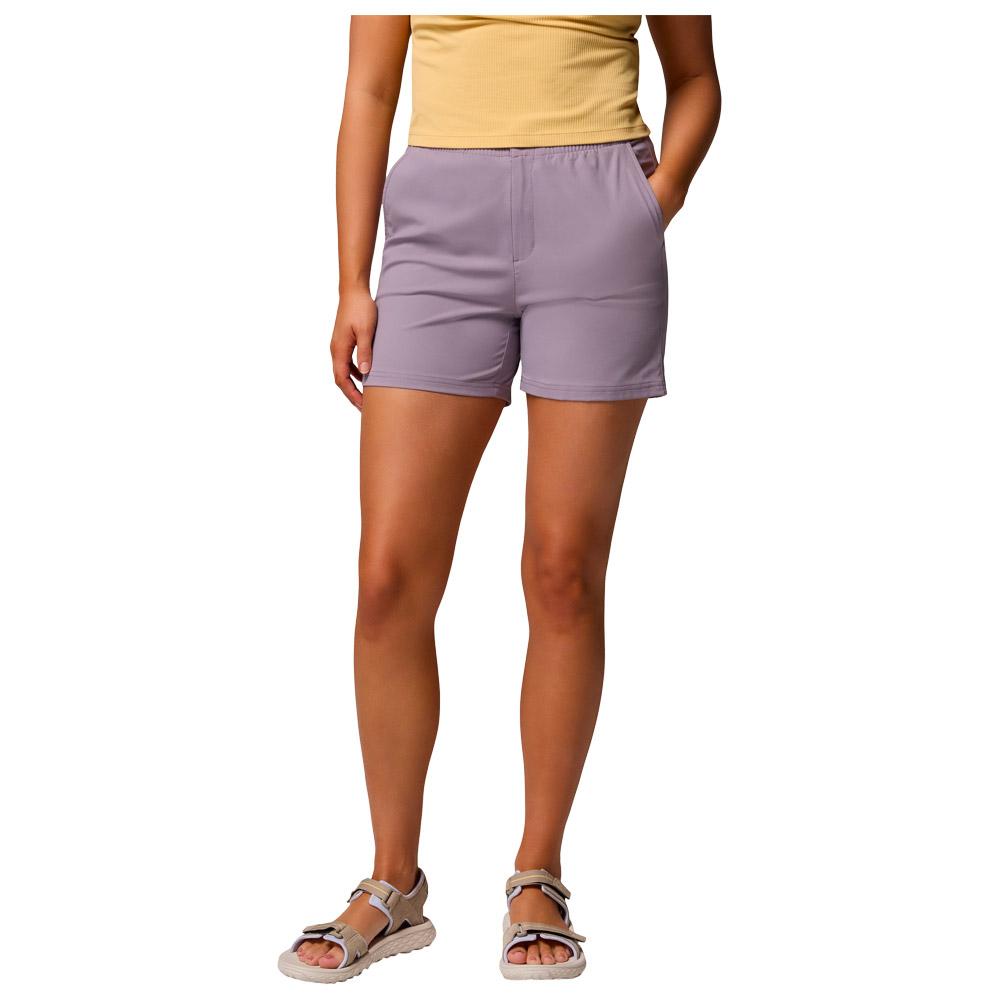 Columbia - Cedar Crest Short Shale Purple - S - Wandershorts - Größe S - Lila - Damen - Glisshop.de