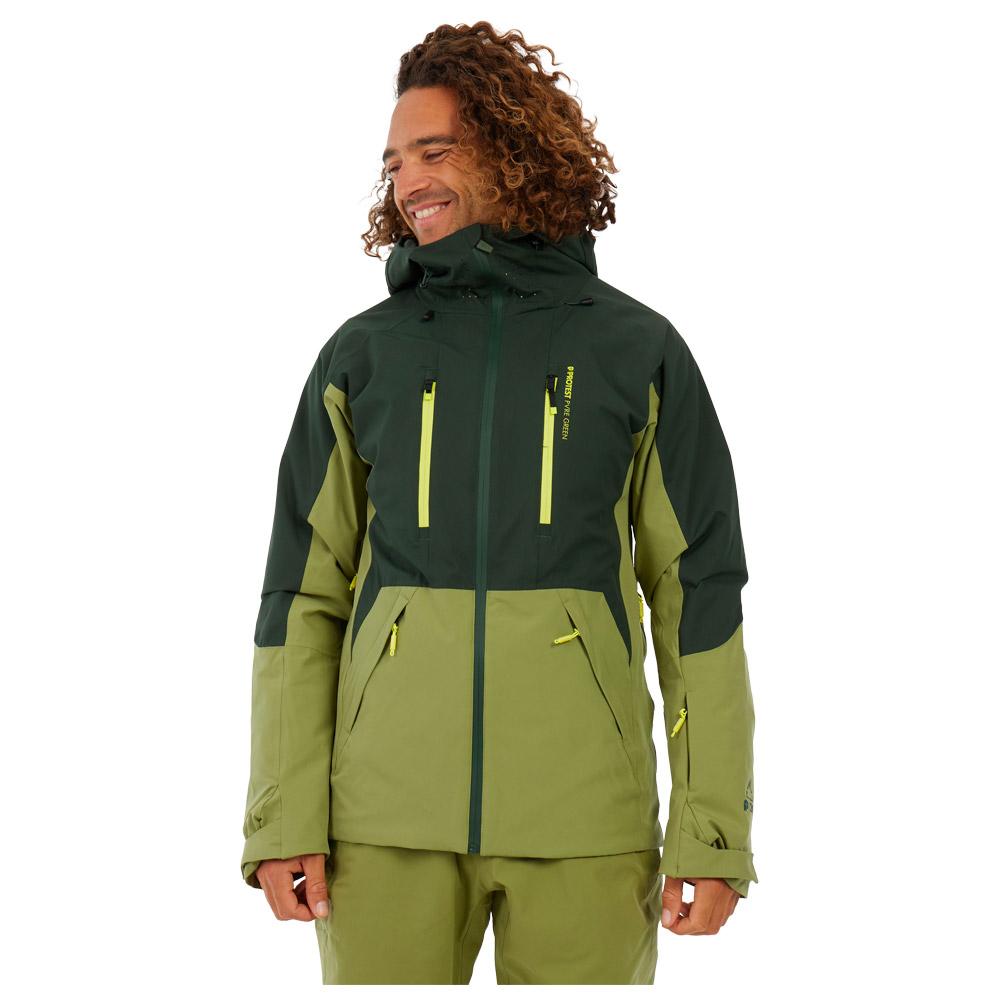 Protest - PrtZoot Snow Jacket Herbal Green - M - Ski Jacket