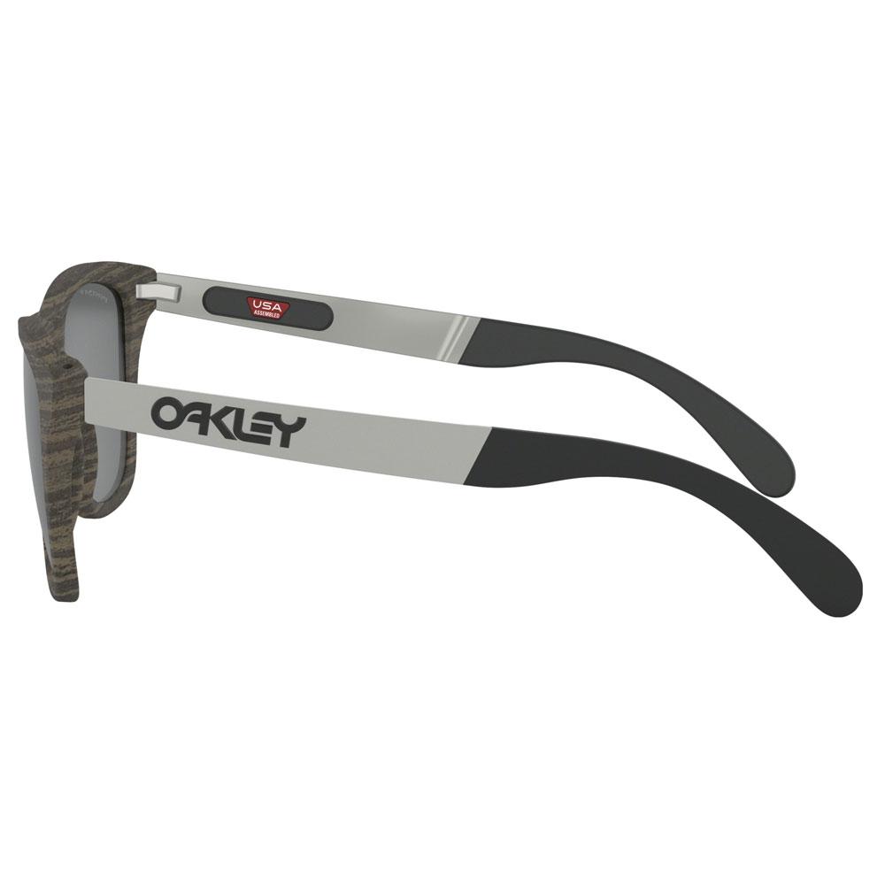 Oakley Sunglasses Frogskins Mix Woodgrain Prizm Black Polarized