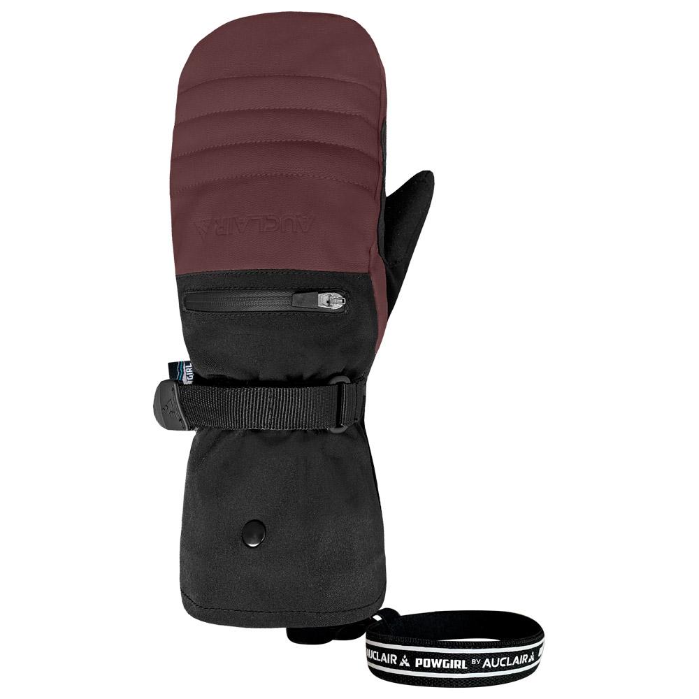 Auclair - A-Peak 2-In-1 Mitt Women Burgundy Black - M - Mitten