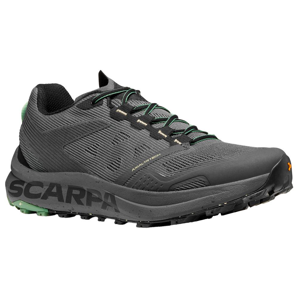 Scarpa - Spin Planet Anthracite Frosty Green - 45 - Trailrunning-Schuhe