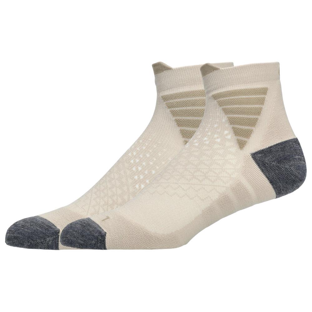 Asics - Fujitrail Quarter Socks Rose Dust - S - Trail running socks