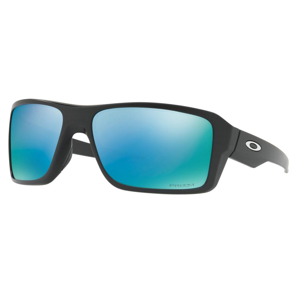 Zonnebrillen Oakley Double Edge Matte Black Prizm Deep Water