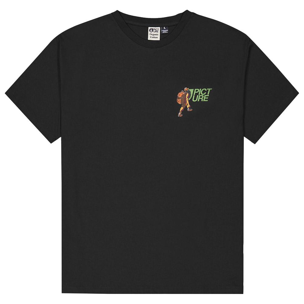 Picture - Nightking Black - XL - T-Shirt - Größe XL - Schwarz - Herren - Glisshop.de