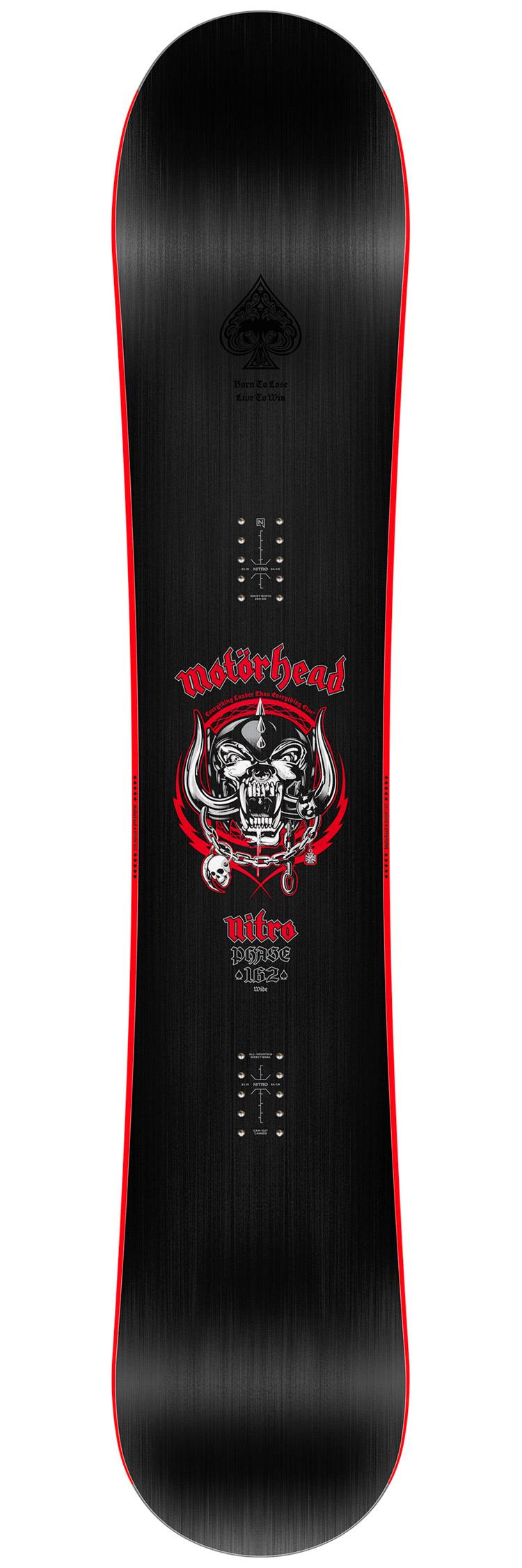 Nitro - Snowboard set Phase X Motörhead + bindings - Snowboard