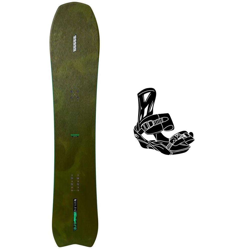 K2 - Pack Snowboard Excavator - 162 + Mach Black - Snowboard