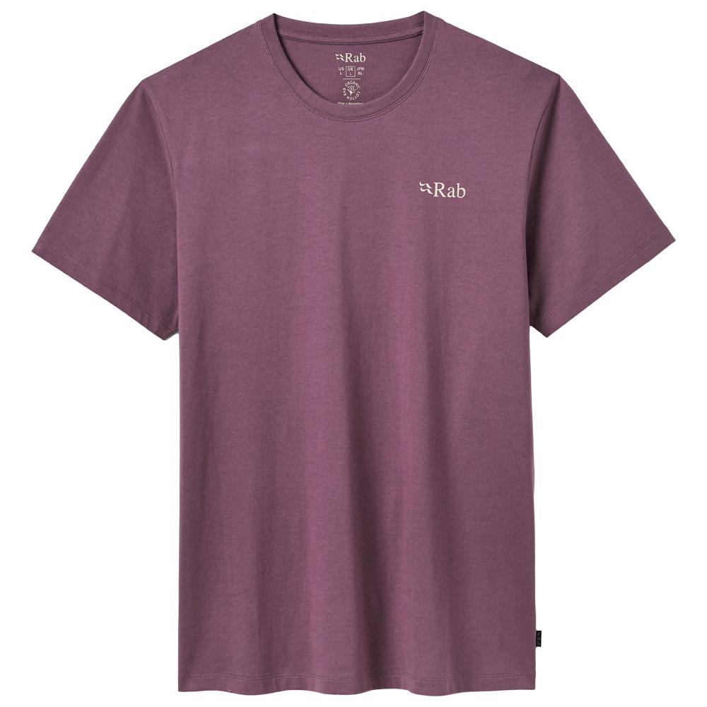 RAB - Stance Mountain Peak Dark Iris - L - T-Shirt - Größe L - Dark Iris - Herren - Glisshop.de