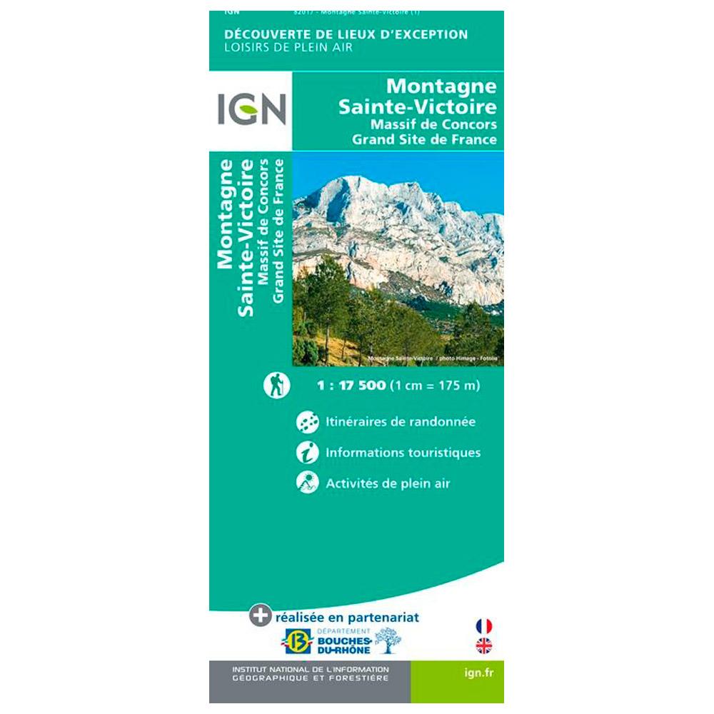 IGN - Montagne Sainte-Victoire - Map