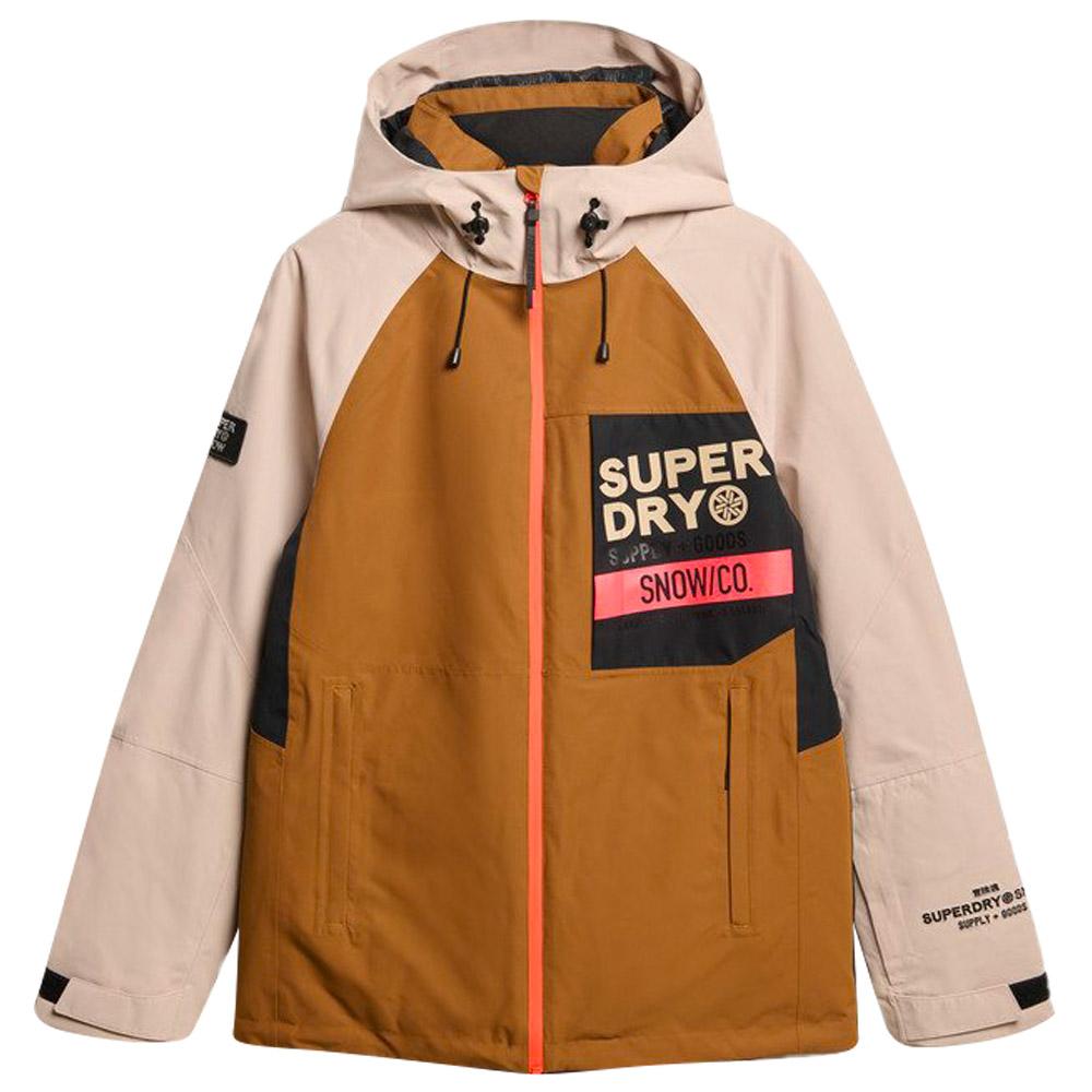 Technical jacket Superdry Freestyle Core Jacket Tobacco Brown