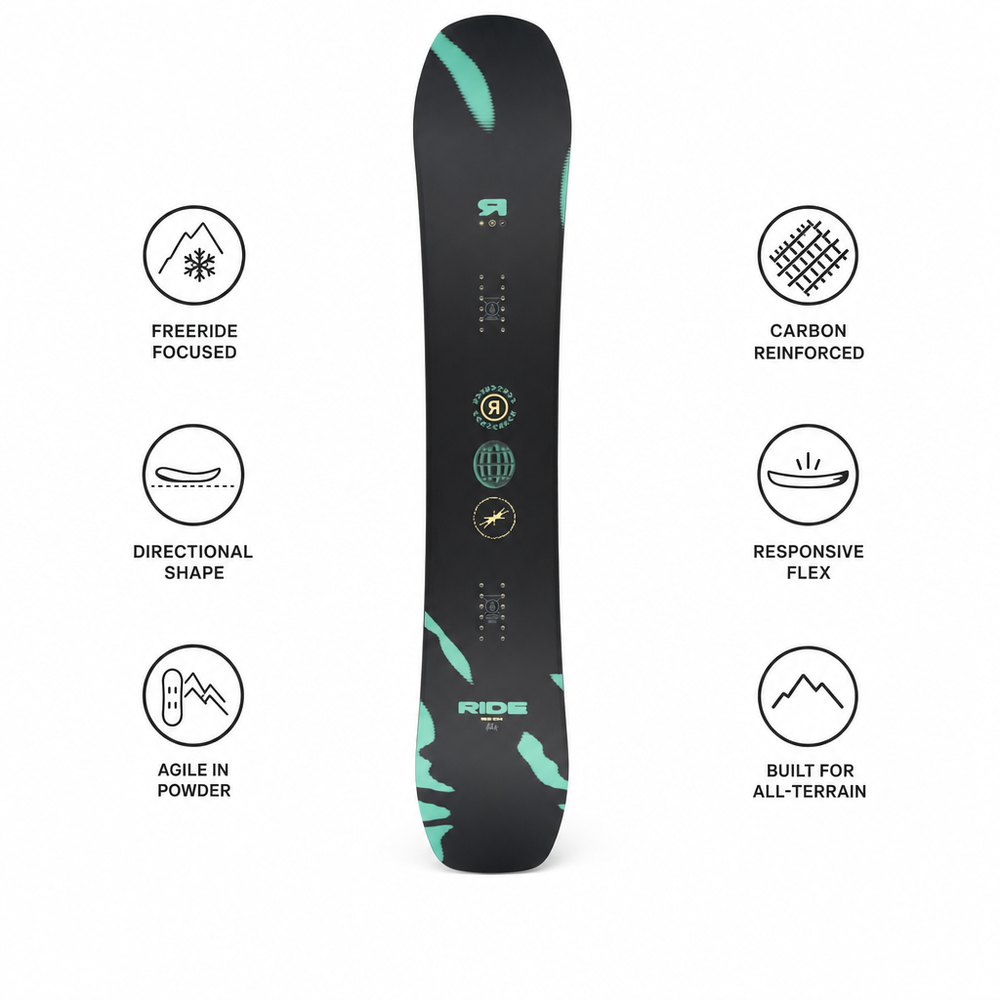 Ride Snowboard Berzerker - Winter 2026 | Glisshop