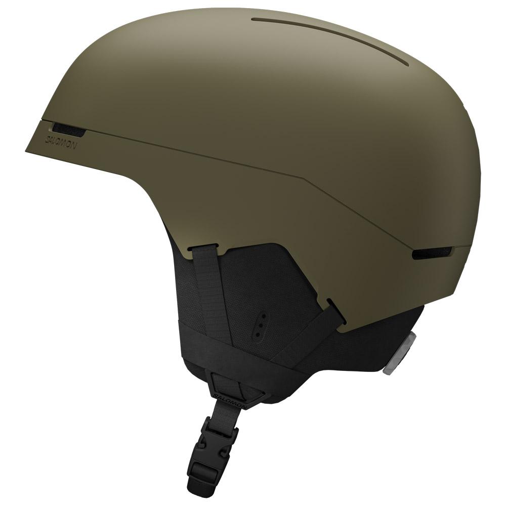 Salomon - Brigade Index Olive Night - S - Helm - Größe S - Grün - Glisshop.de
