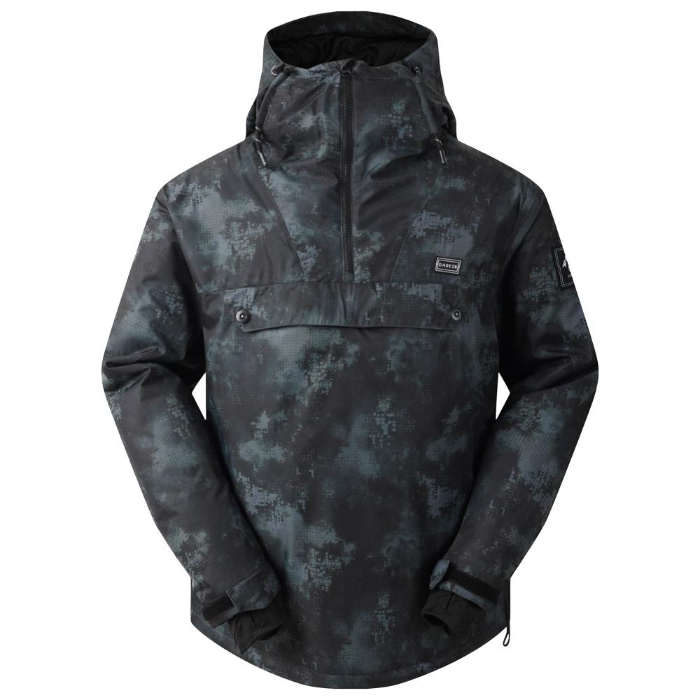 DARE2B - Freeride Overhead Iron Gate Distressed Print - L - Ski Jacket