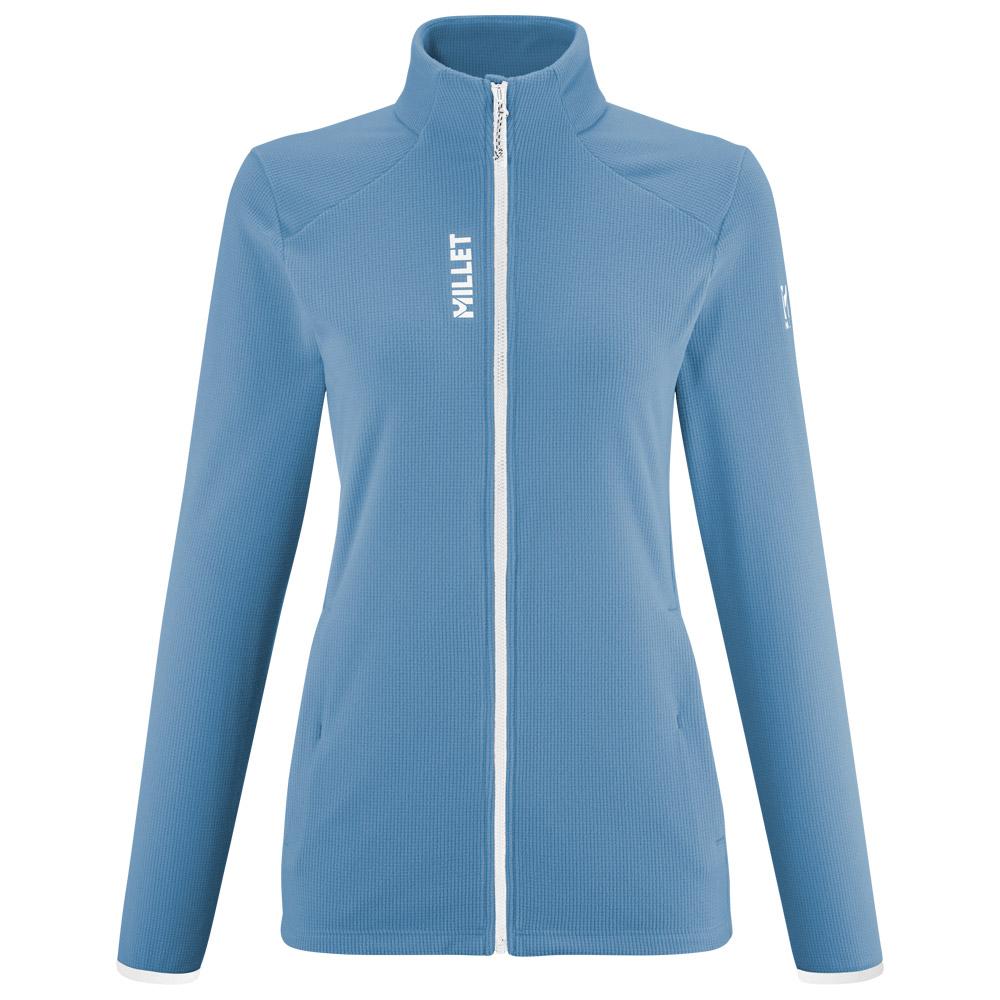Millet - Ubic Lightgrid Jkt W Blue - L - Fleece