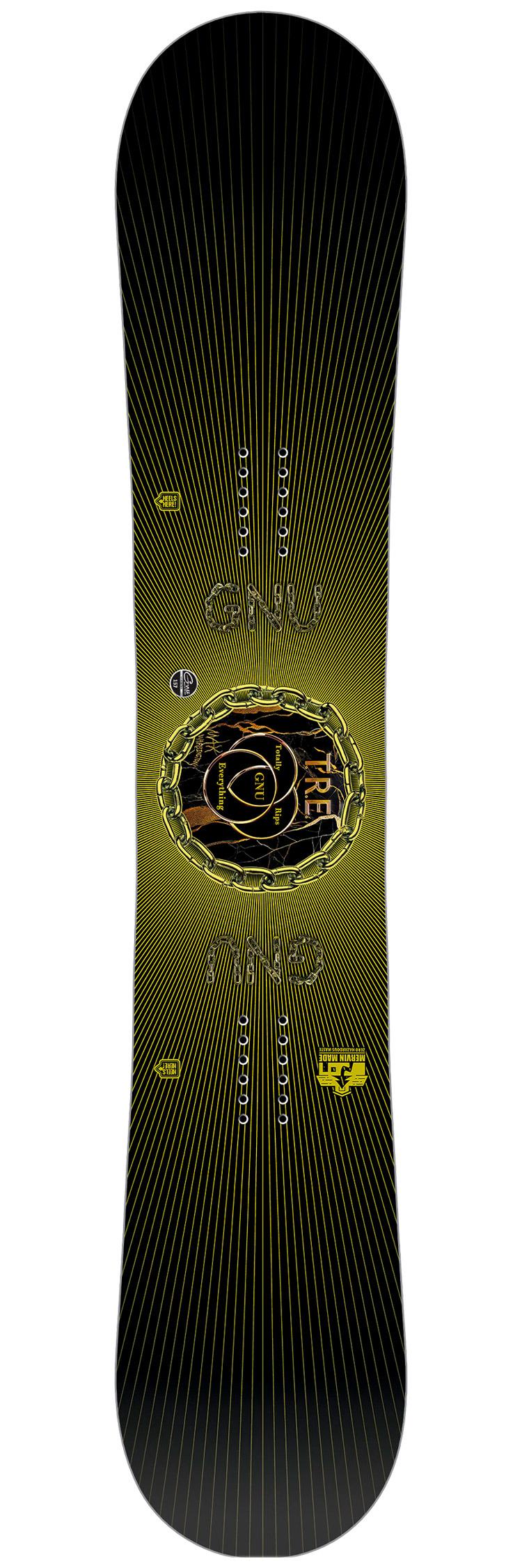 Gnu - Pack Snowboard T.R.E. - 157 + King - Snowboard