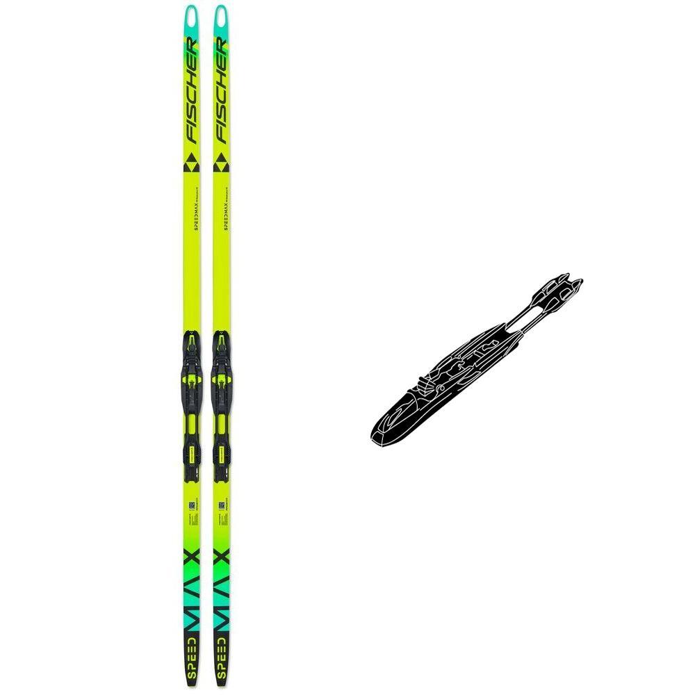 Fischer - Pack Nordic Ski Speedmax 90 Skate Plus 115 Medium - 186 + World Cup Skate IFP - Nordic Ski