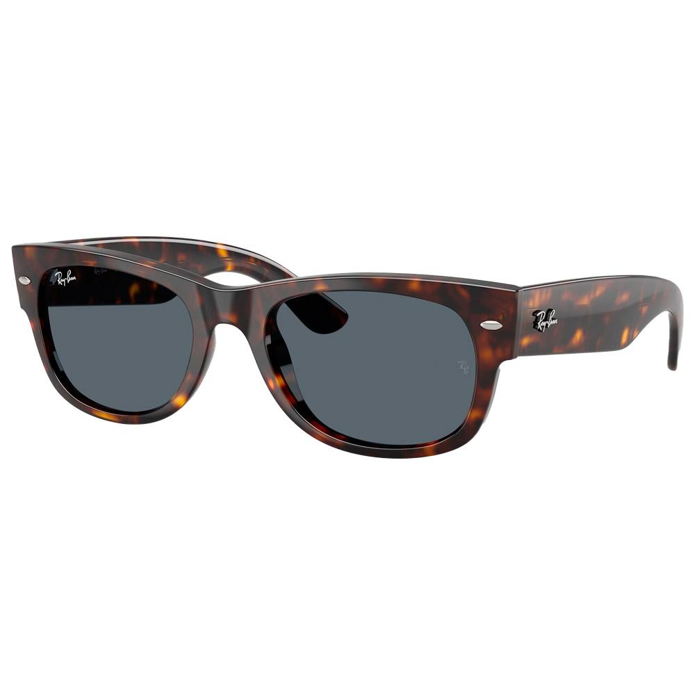 Ray Ban - RB0832S Mega Wayfarer II Polished Havana Blue - 55 - Sonnenbrille